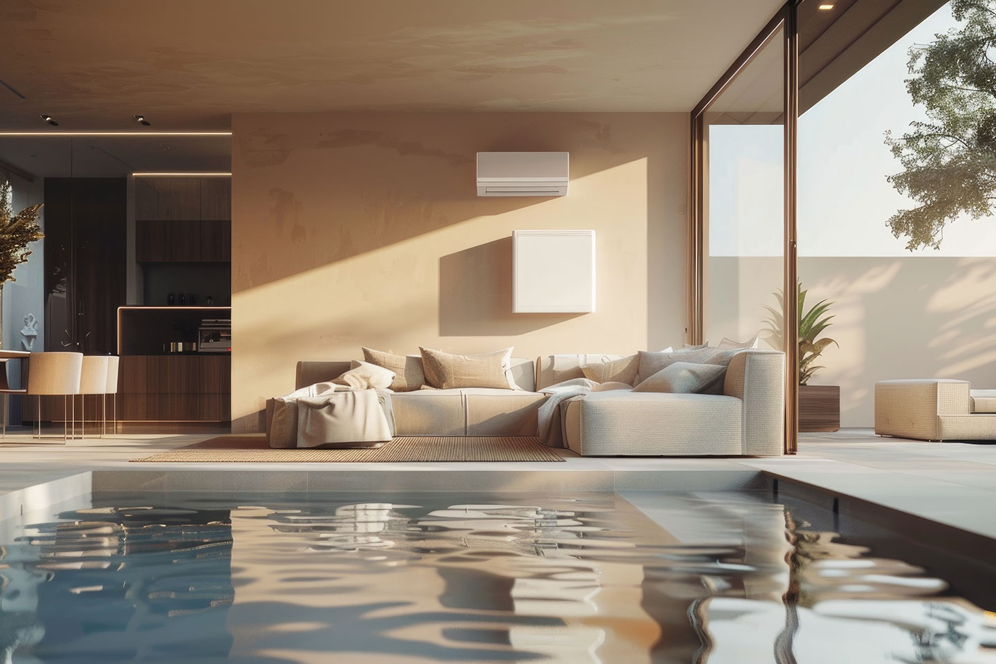 Modern wood home